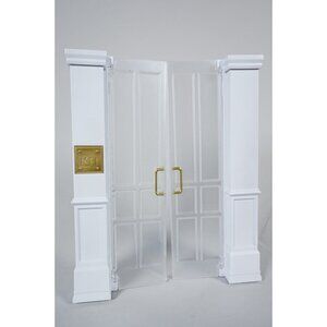 Rainbow High Doll House Dollhouse Replacement Pillars & Front French Doors